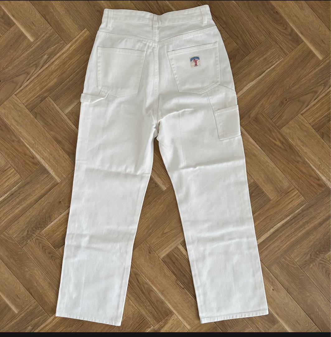 ok.soon×piccadilly white painter pants 2