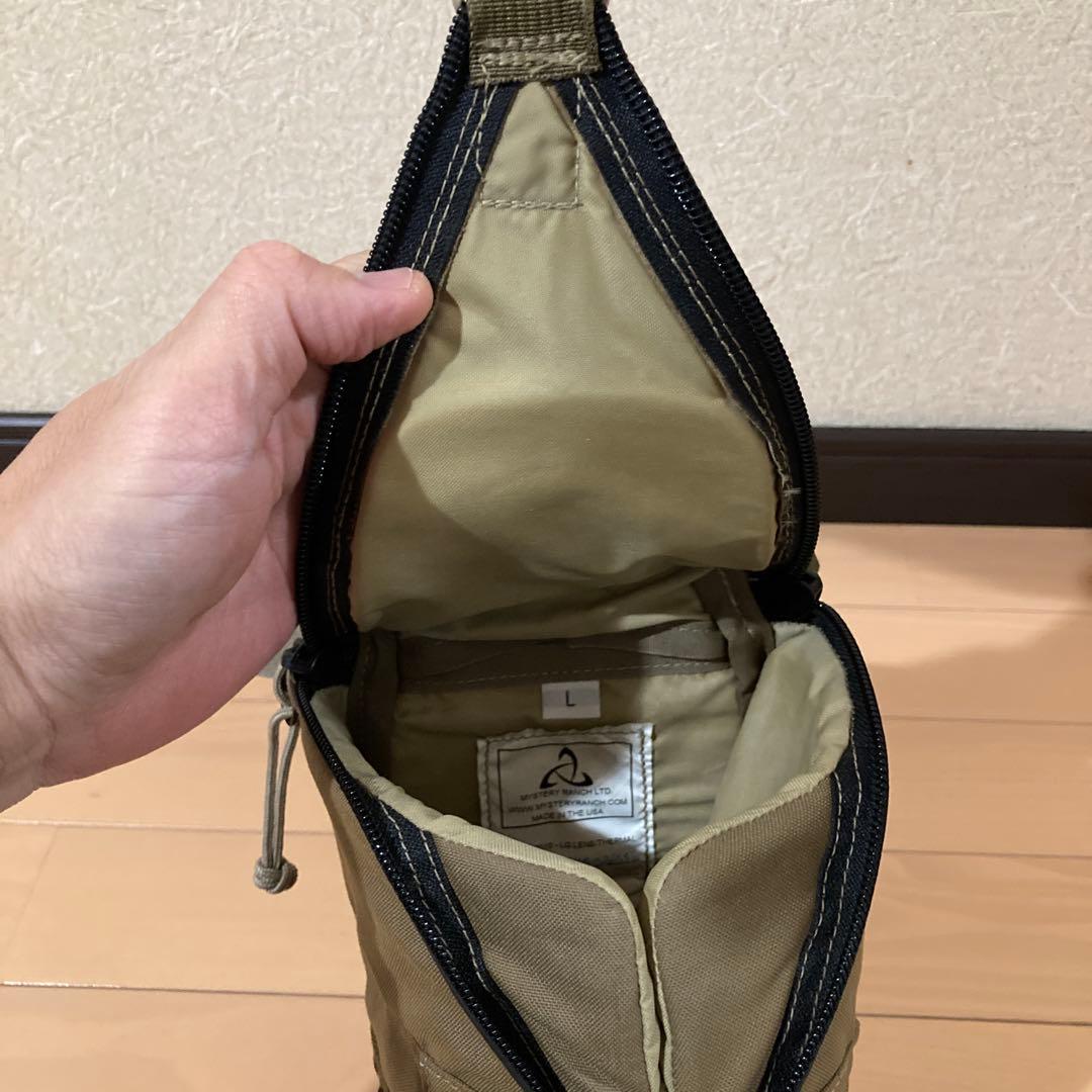 ミステリーランチ　カメラレンズケース　コヨーテ　L