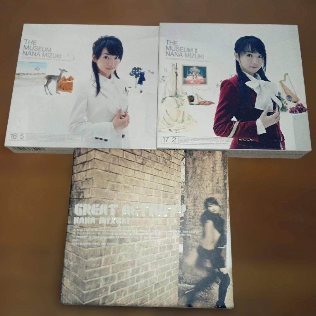 【CD】水樹奈々 THE MUSEUM等 アルバム3種