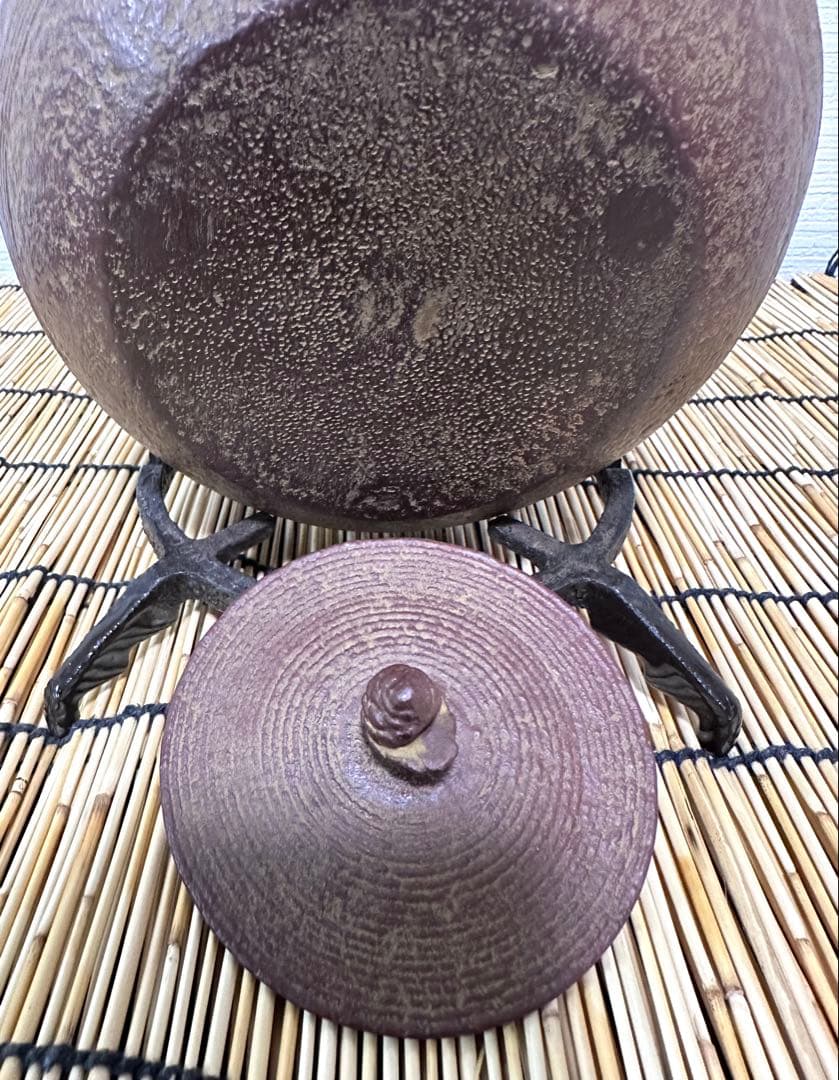 新品、供箱、栞付　岩手県奥州水沢幸工芸　現代の名工 佐藤勝久造　丸平型糸目波文