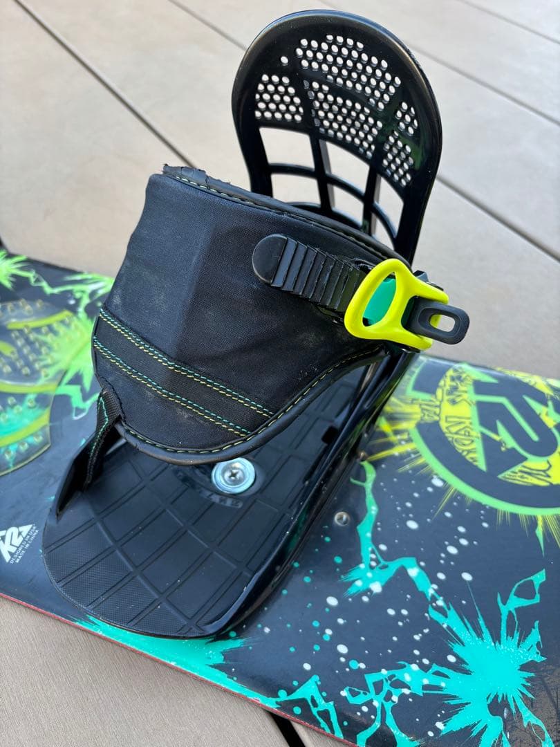 【2点セット】K2 MINITurbo 110 スノーボード セット WAX済み