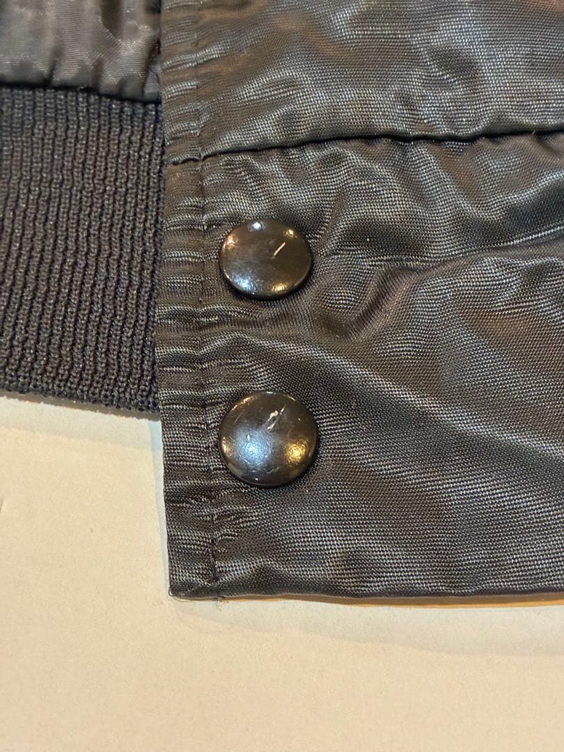 【ビンテージ】美品サンフランシスコ49ers ブラックスタジャン