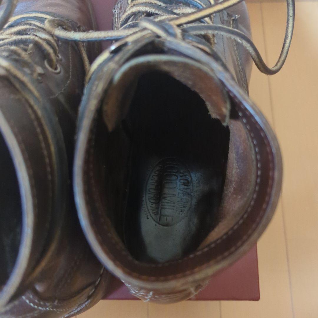 Wolverine1000Mile　ブラウン レザー