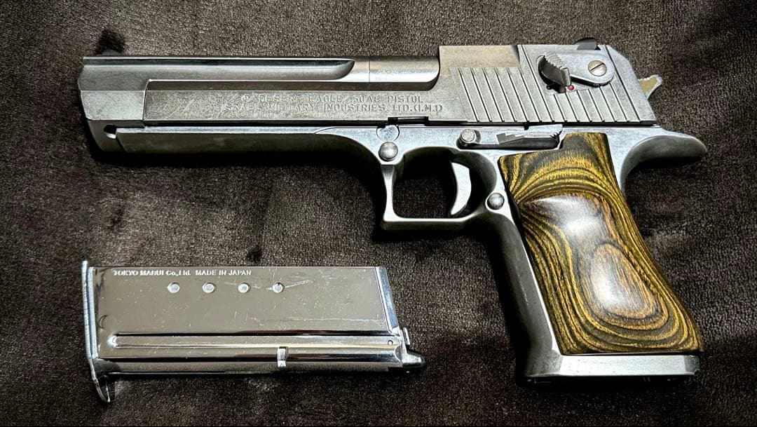 東京マルイ デザートイーグル ガスブローバック ハードキック 木製グリップ