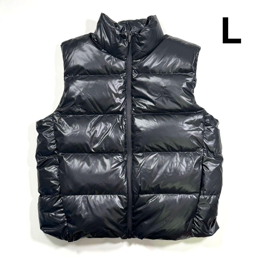 ナイキ　ジョーダン　フライト　ダウンベスト　L ブラック　　黒