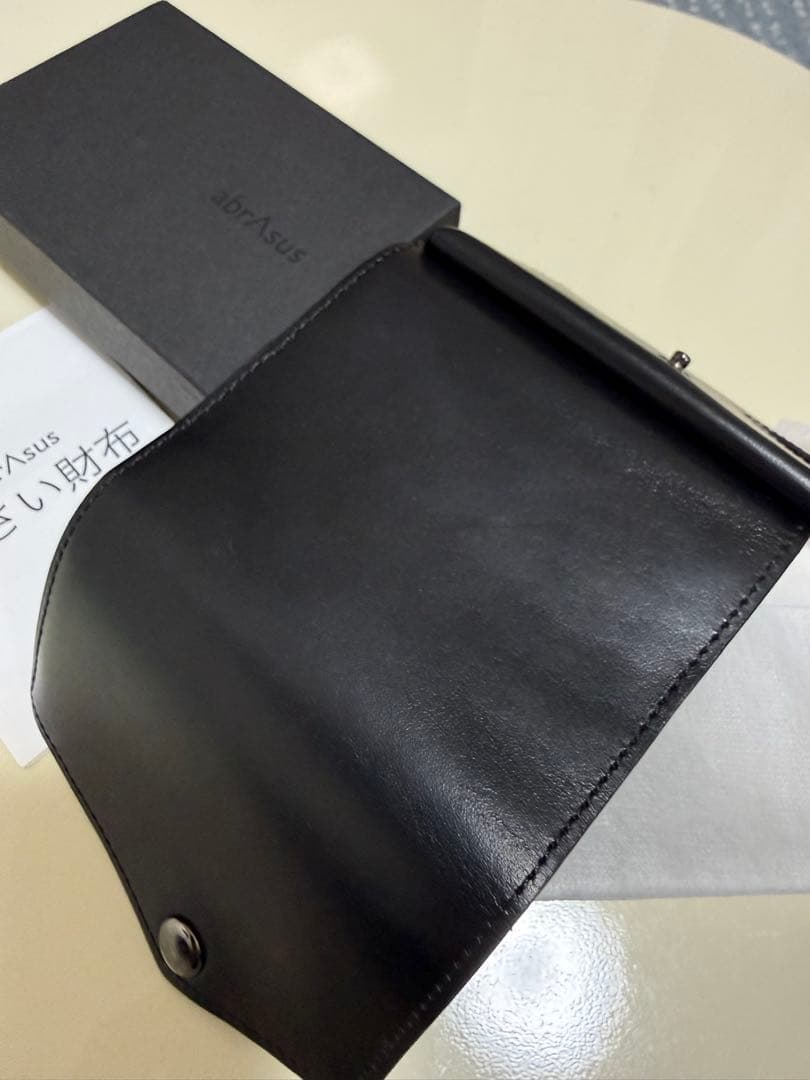 アブラサス　ブッテーロレザー　本革　小さい財布