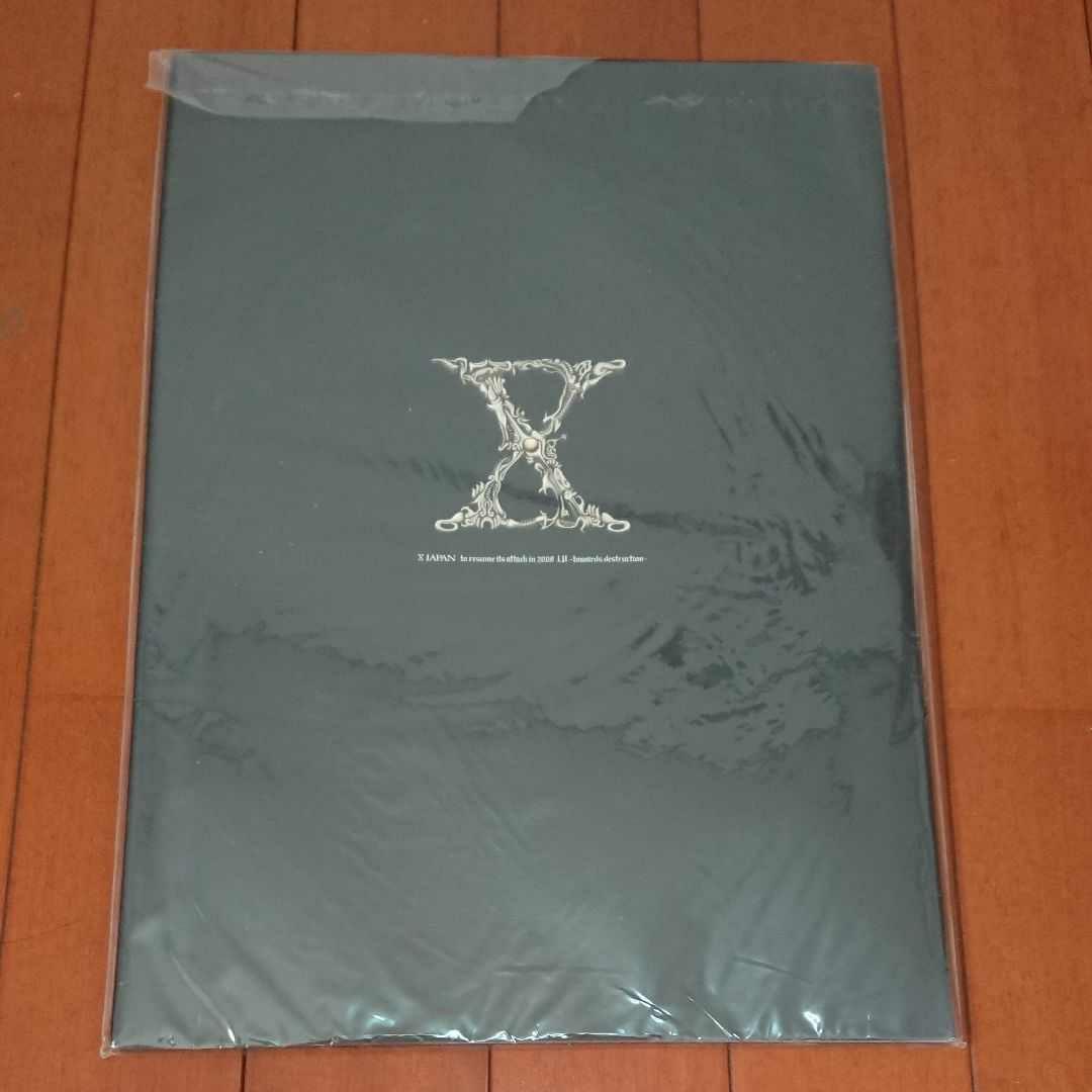 X JAPAN 初回限定版3BOX ツアーパンフレット チラシ等