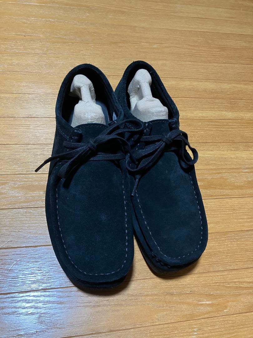 靴 clarks wallabee evo uk7.5 25.5cm