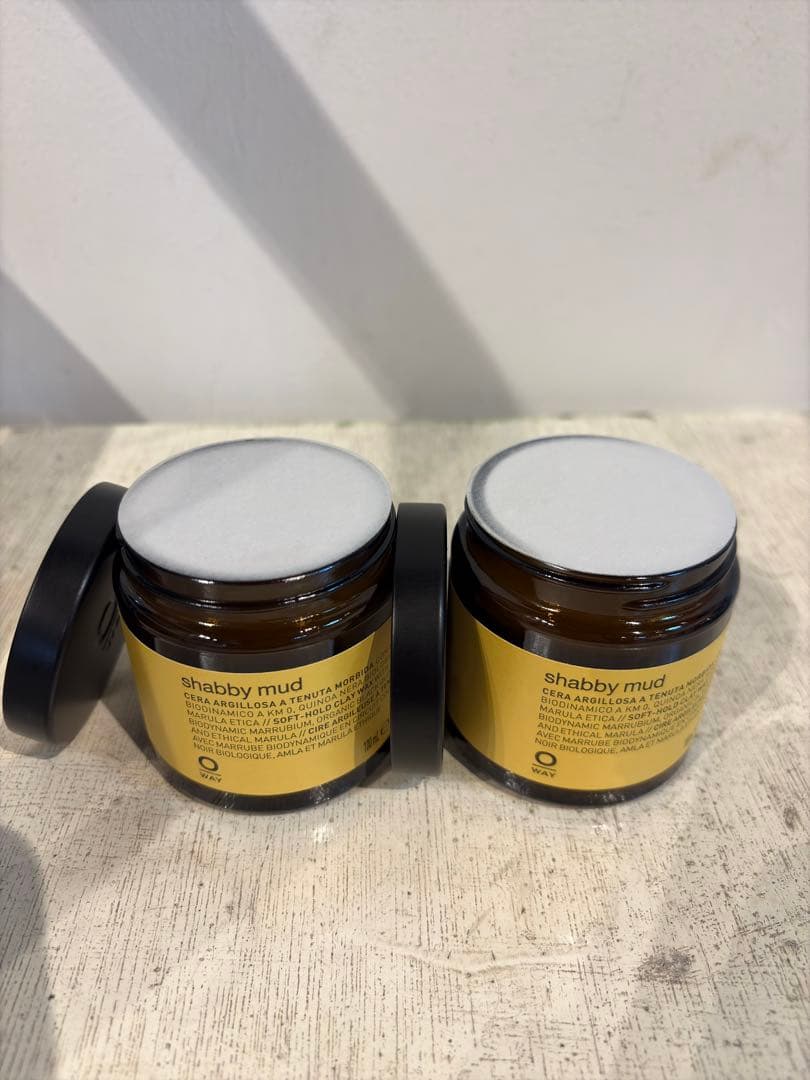 新品　OWAY shabby mud ヘアバーム　100ml 2個セット