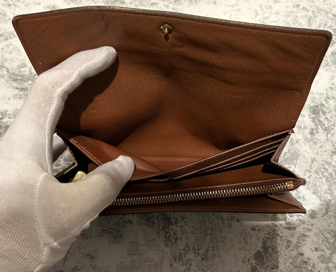 LOUIS VUITTON ルイヴィトン モノグラム ポルトフォイユ サラ