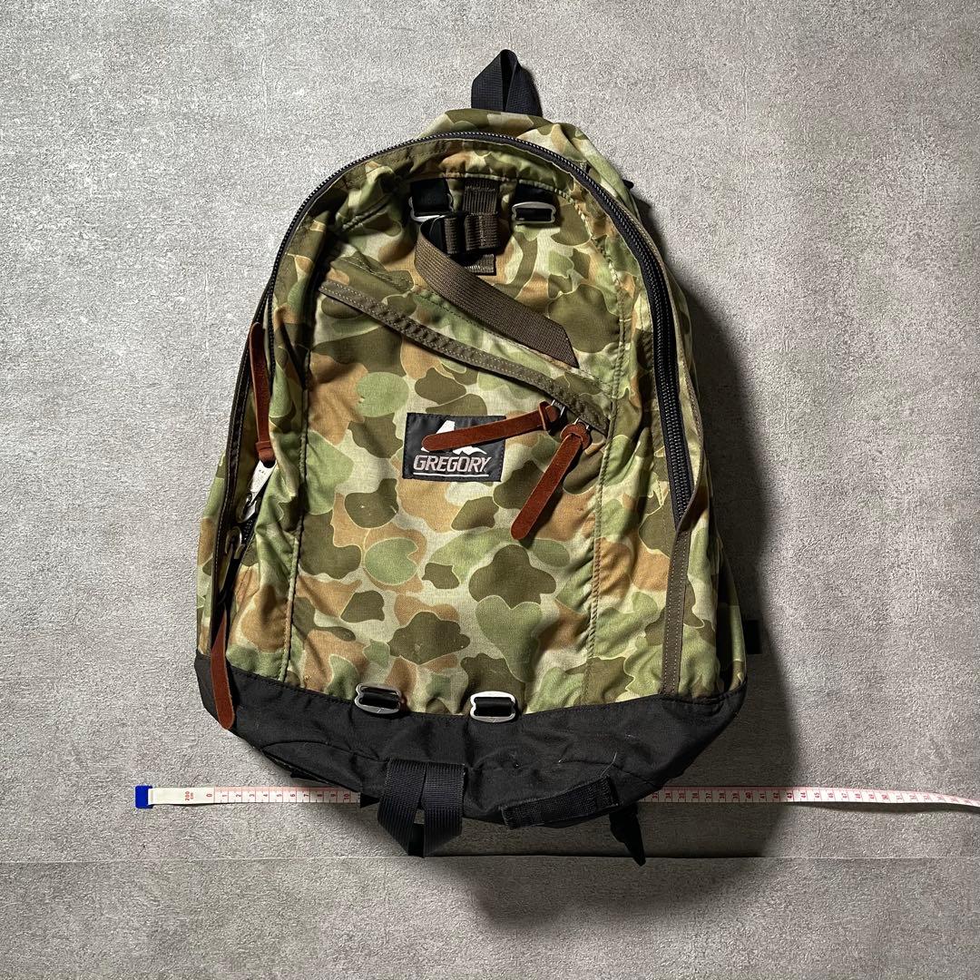 90s USA製 GREGORY ダックハンターカモ リュックサック 旧タグ