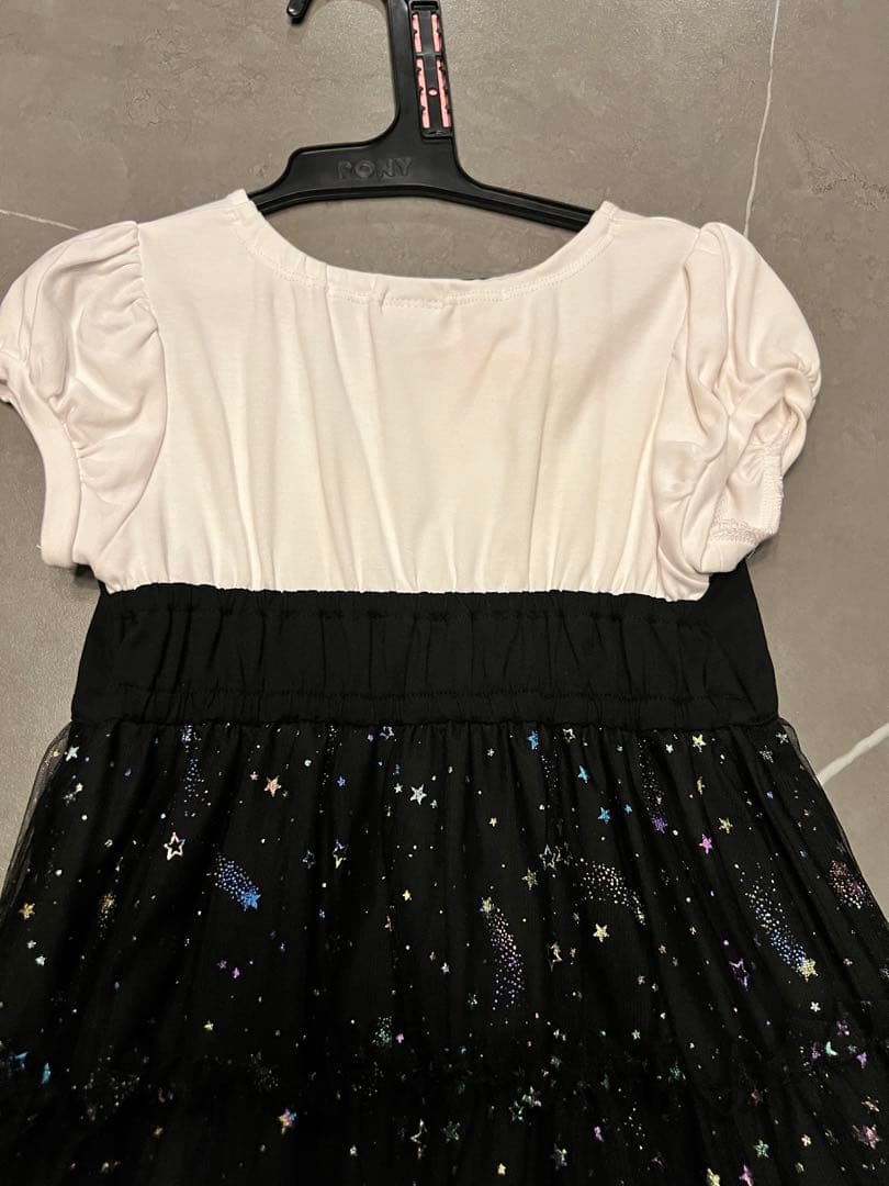 アナスイミニ　ティアードレースワンピース　120