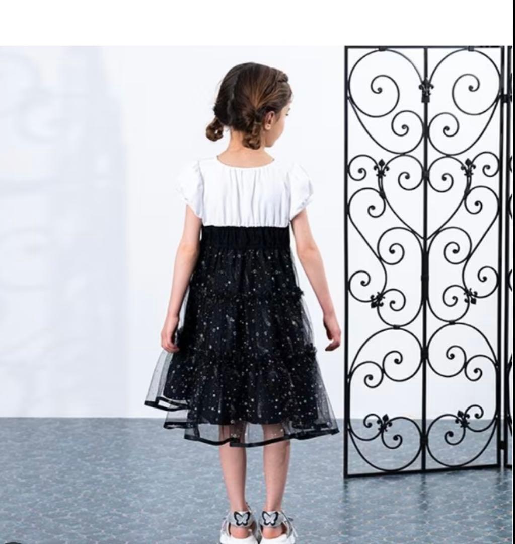 アナスイミニ　ティアードレースワンピース　120