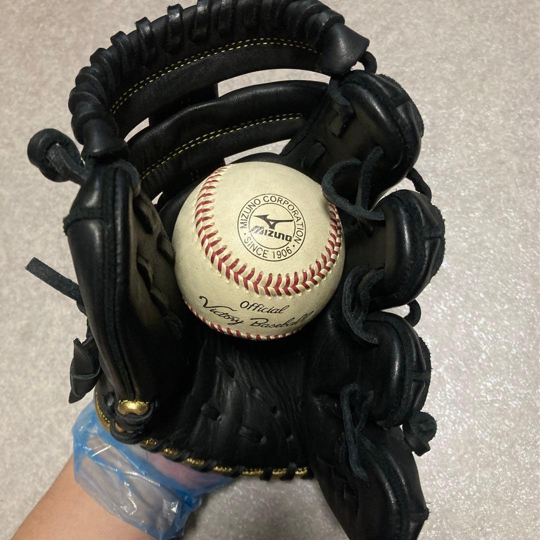 ミズノ グローバルエリート 硬式 軟式 野球 グローブ トレーニンググローブ美品