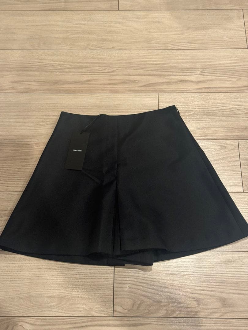YOKO CHAN 新品未使用ブラック プリーツ キュロット Fサイズ