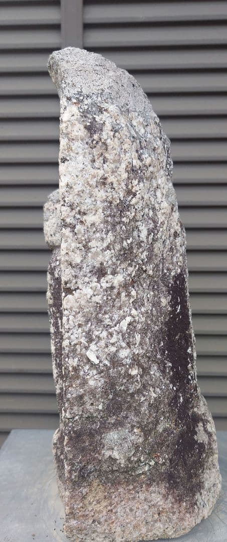 江戸期38センチ　骨董　石彫　お地蔵さん　地蔵菩薩　仏像　神像　石仏　　民間信仰