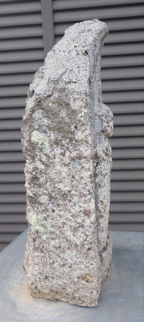 江戸期38センチ　骨董　石彫　お地蔵さん　地蔵菩薩　仏像　神像　石仏　　民間信仰