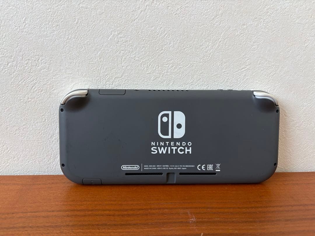 Nintendo Switch Lite グレー 本体のみ 美品 作動確認済み