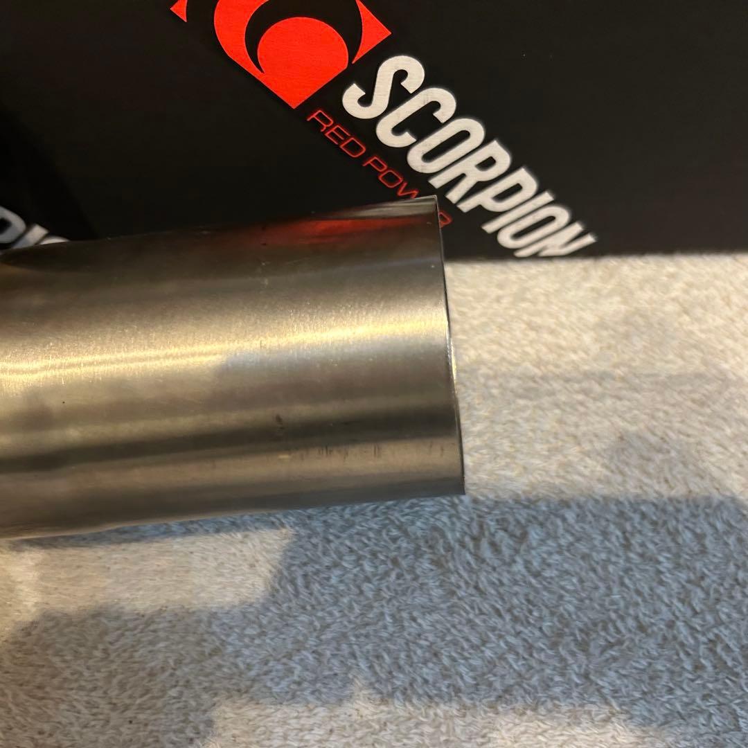 zx6r Scorpion 中間パイプ　KA102