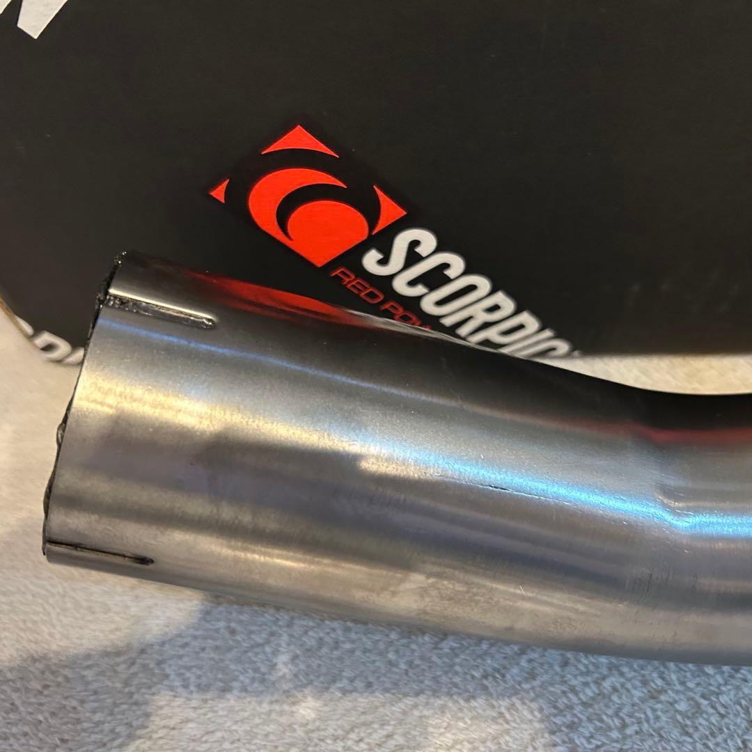 zx6r Scorpion 中間パイプ　KA102