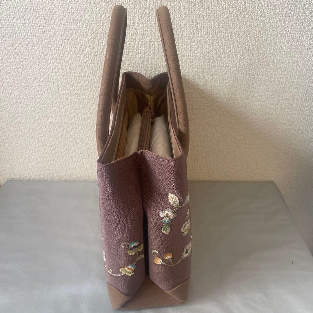 サ*マ様 未使用　和装　ハンドバッグ　花柄　自立
