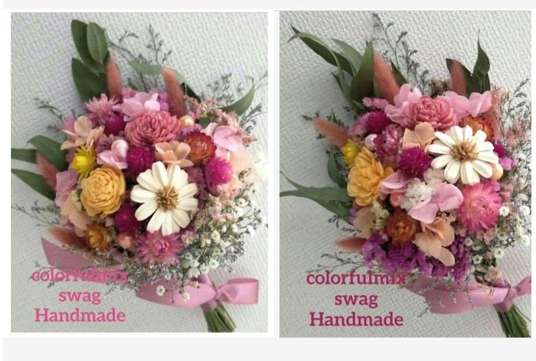 ♡フレンチ♥ページ♡ドライフラワーブーケ♡