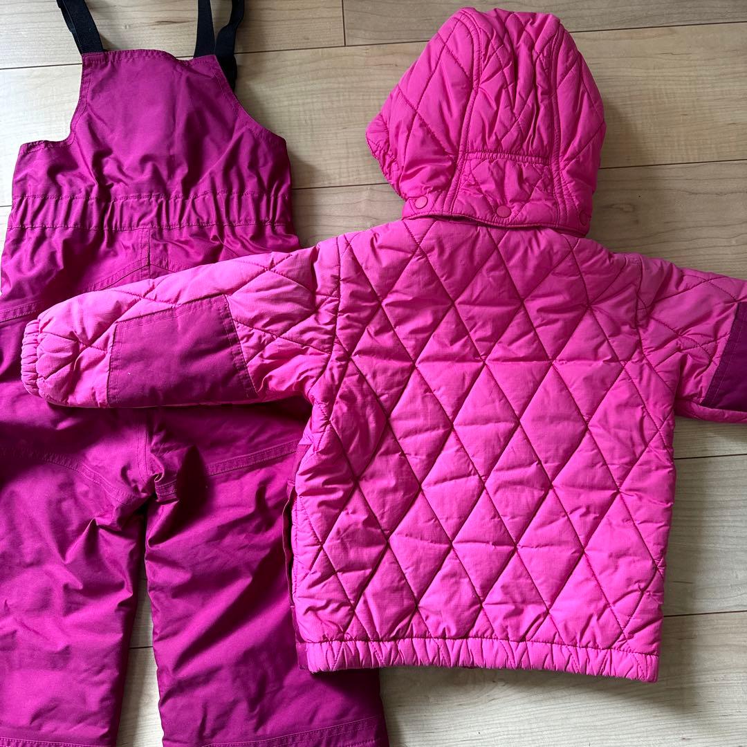 パタゴニア　Patagonia スキーウェア 上下セット ピンク T2サイズ