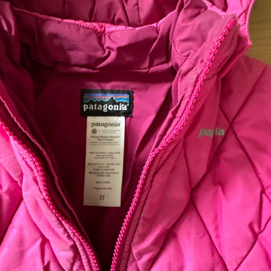 パタゴニア　Patagonia スキーウェア 上下セット ピンク T2サイズ