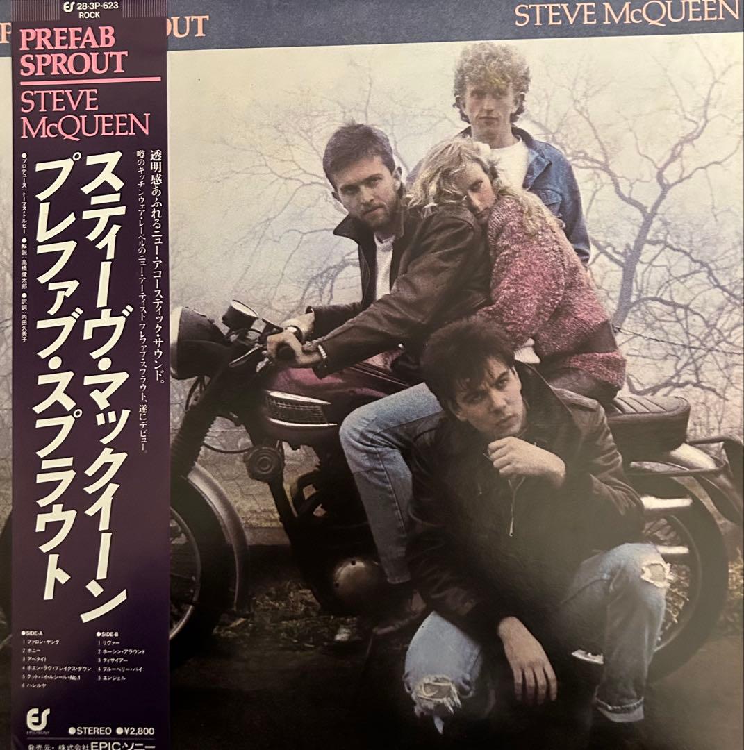 Prefab Sprout/Steve McQueen/国内盤帯付きレコード