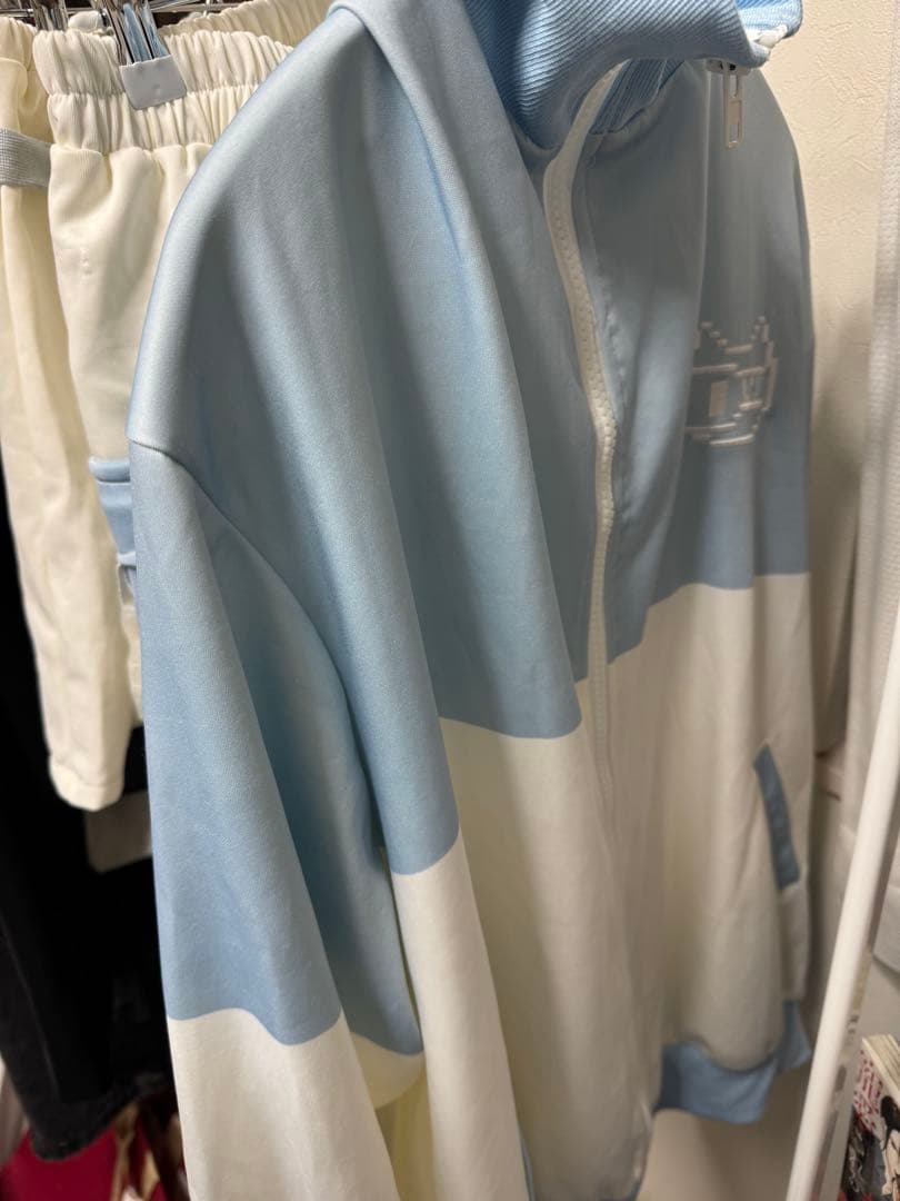 ACDC RAGドットネコジャージ　ジャケット　ショートパンツ　レッグウォーマー