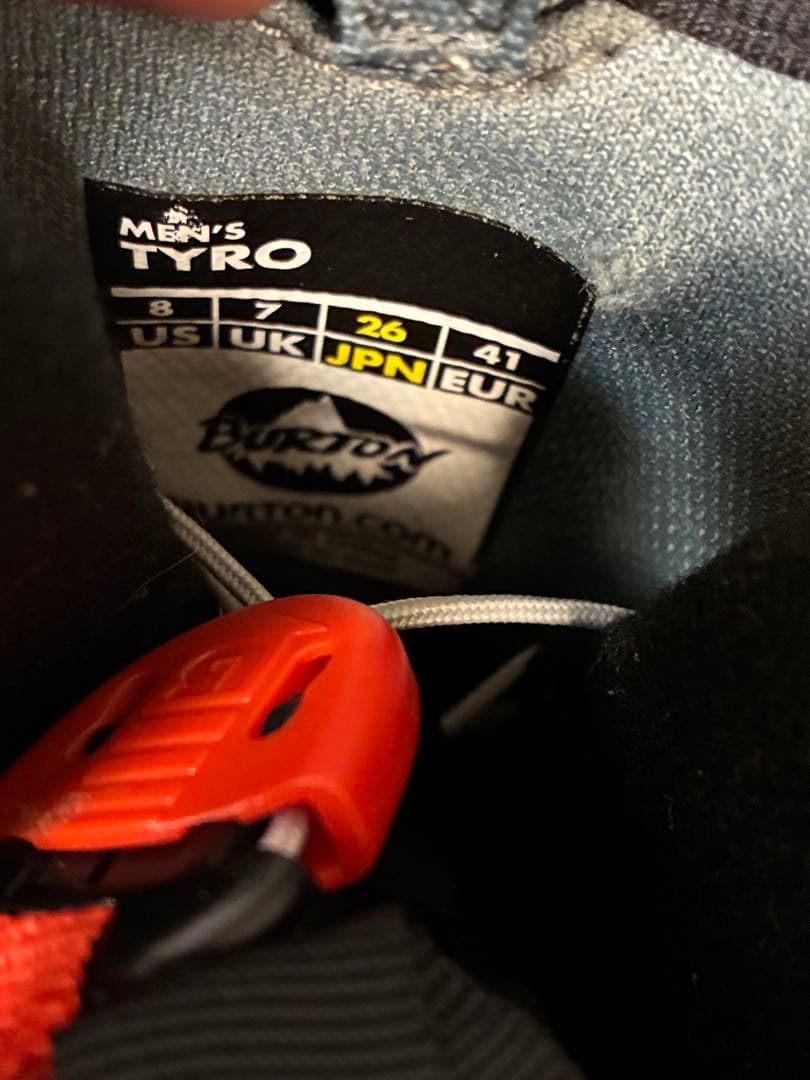BURTON バートン TYRO タイロ　26cm US8 ブーツ