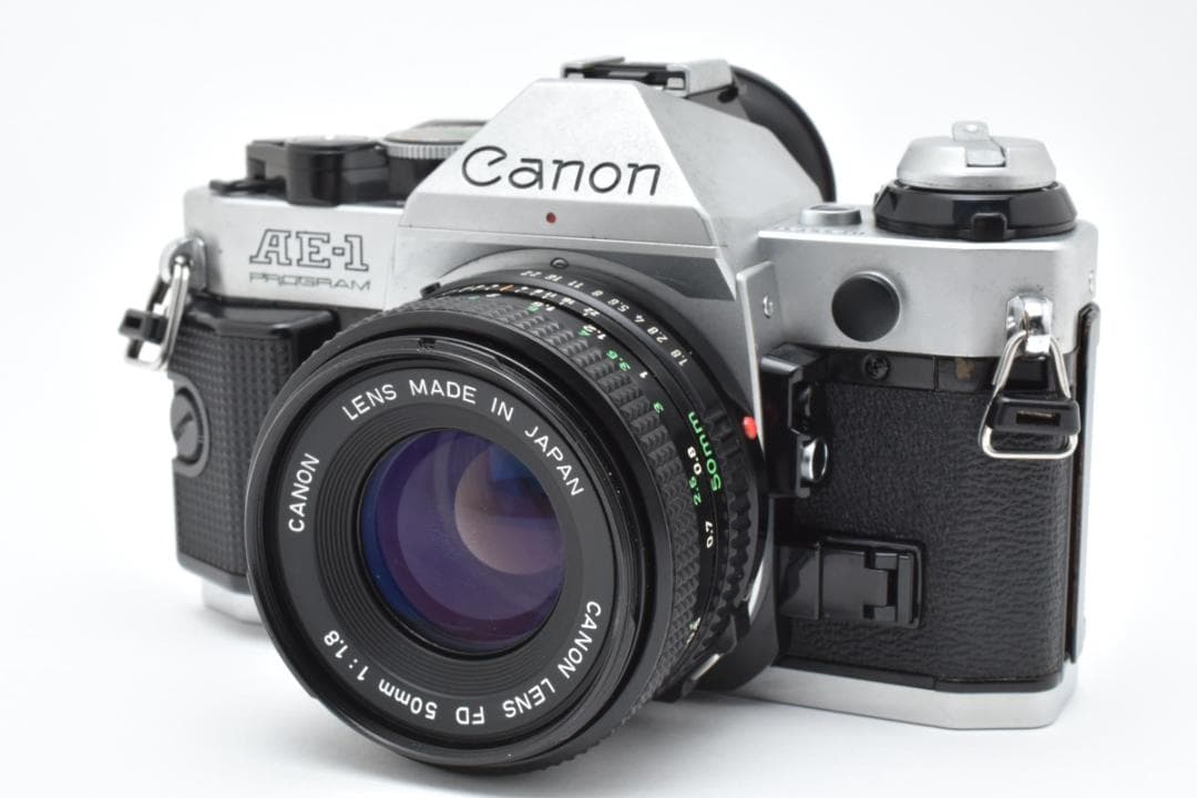 キャノン Canon AE-1 PROGRAM　NFD 50/1.8　動作確認済