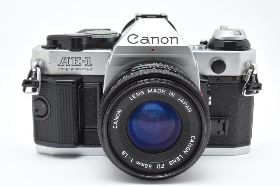 キャノン Canon AE-1 PROGRAM　NFD 50/1.8　動作確認済