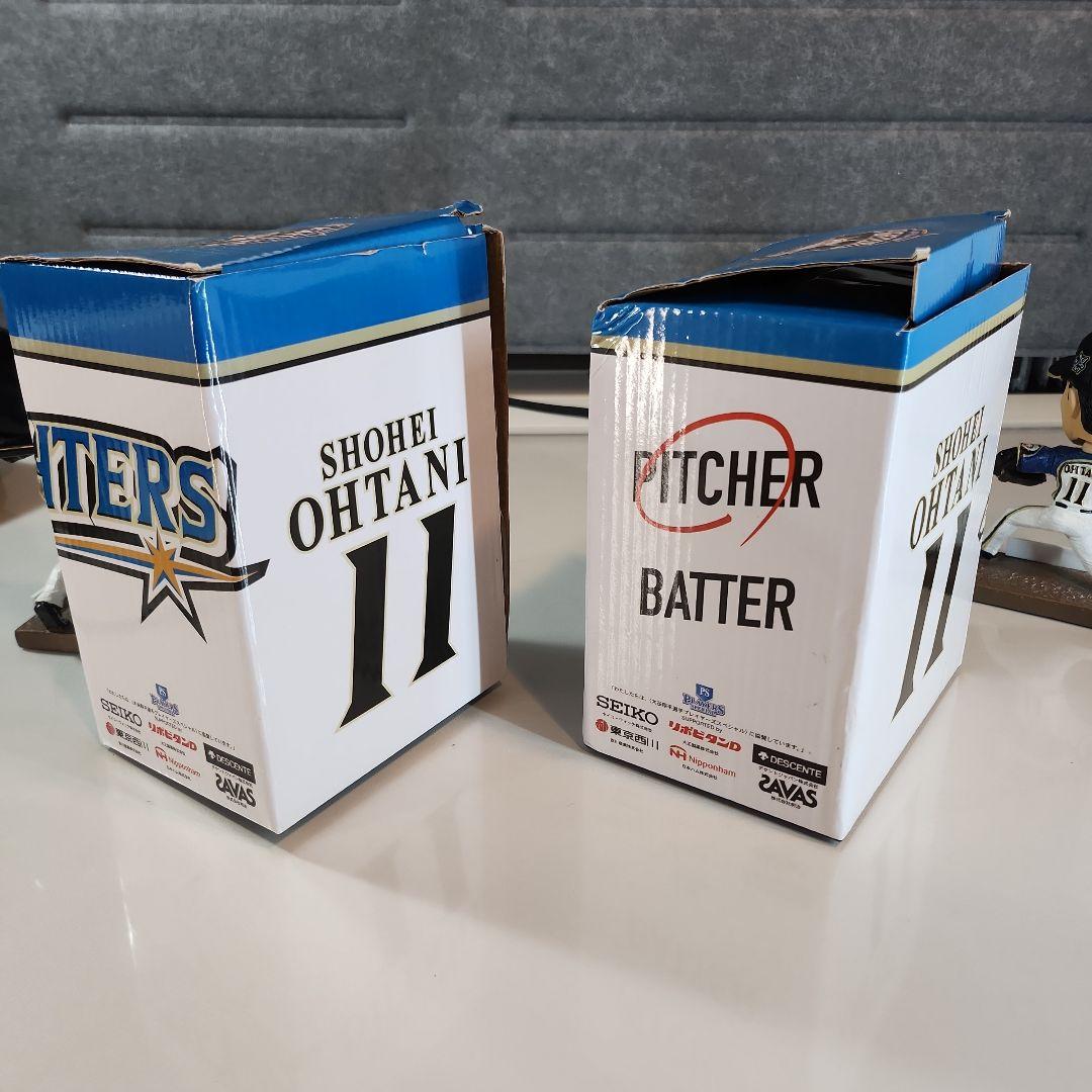 じゃりんこ　大谷翔平 ボブルヘッド 2体セットファイターズ時代