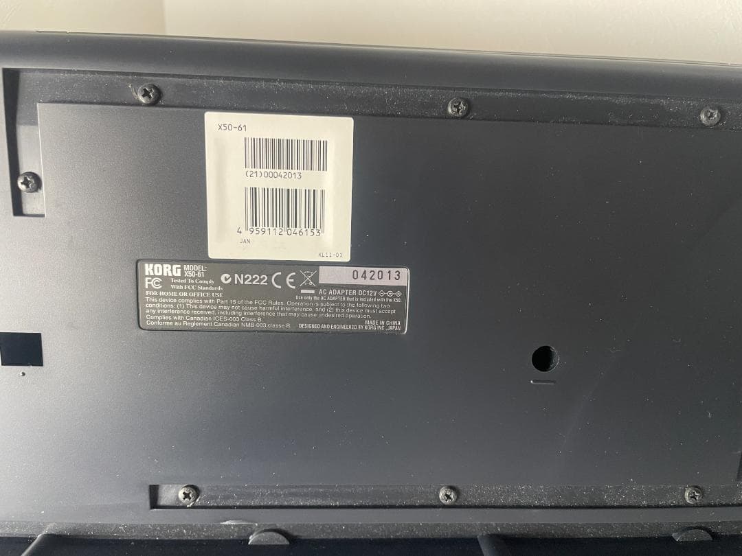 KORG X50 キーボード　シンセサイザー 3