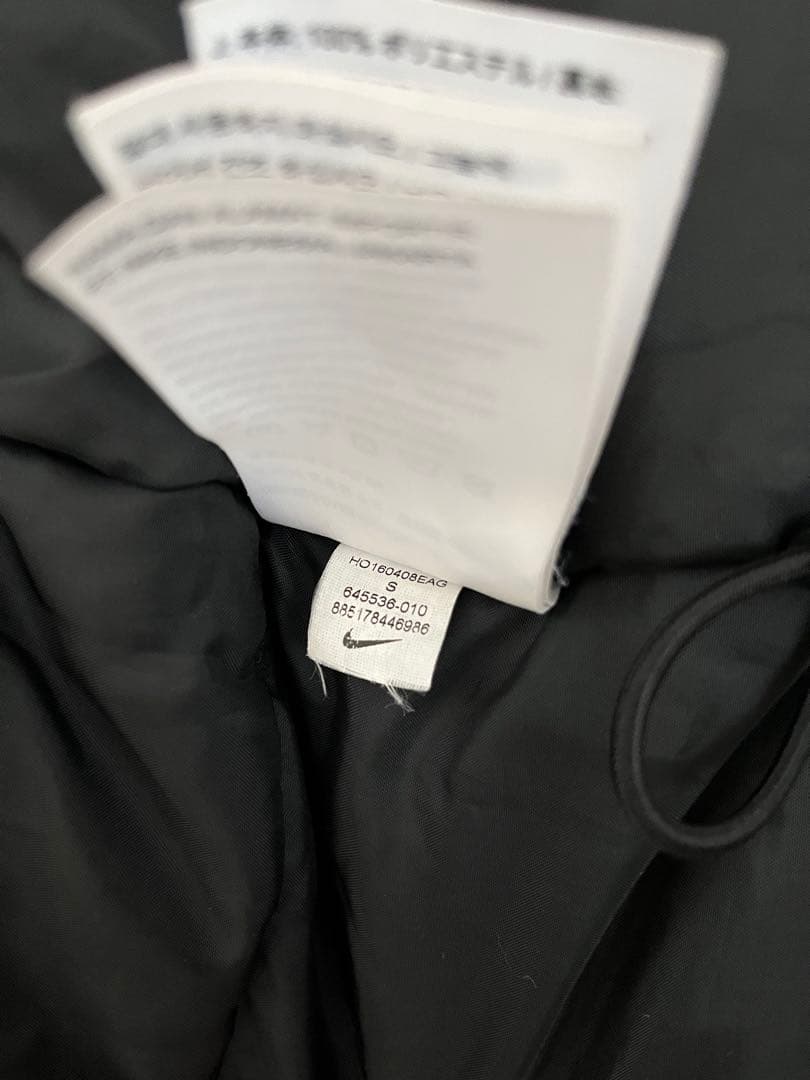 Nike ベンチコート STORM-FITジャケット　Sサイズ 黒