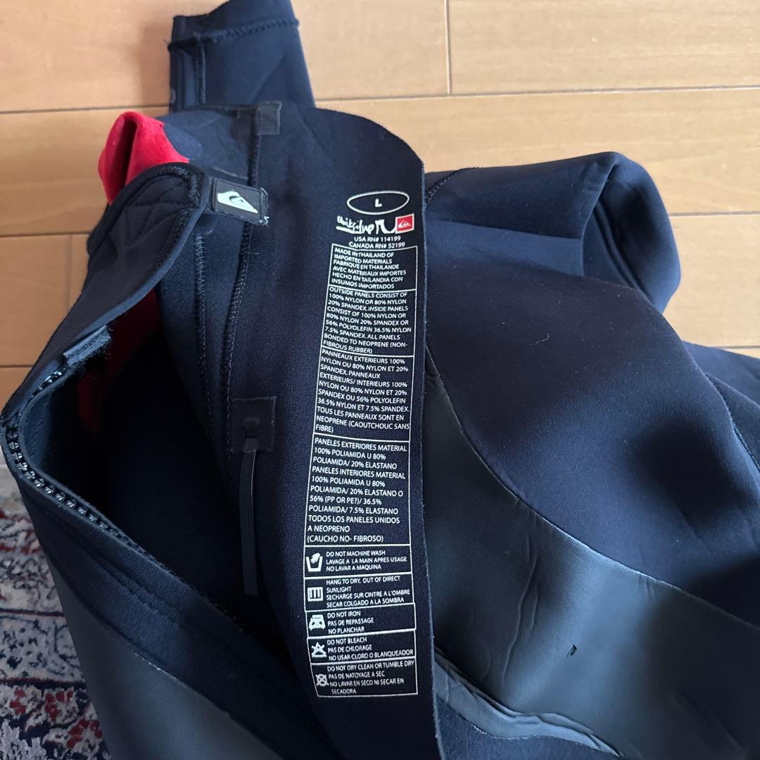 Quiksilver ロングスプリングウエットスーツ サイズL美品
