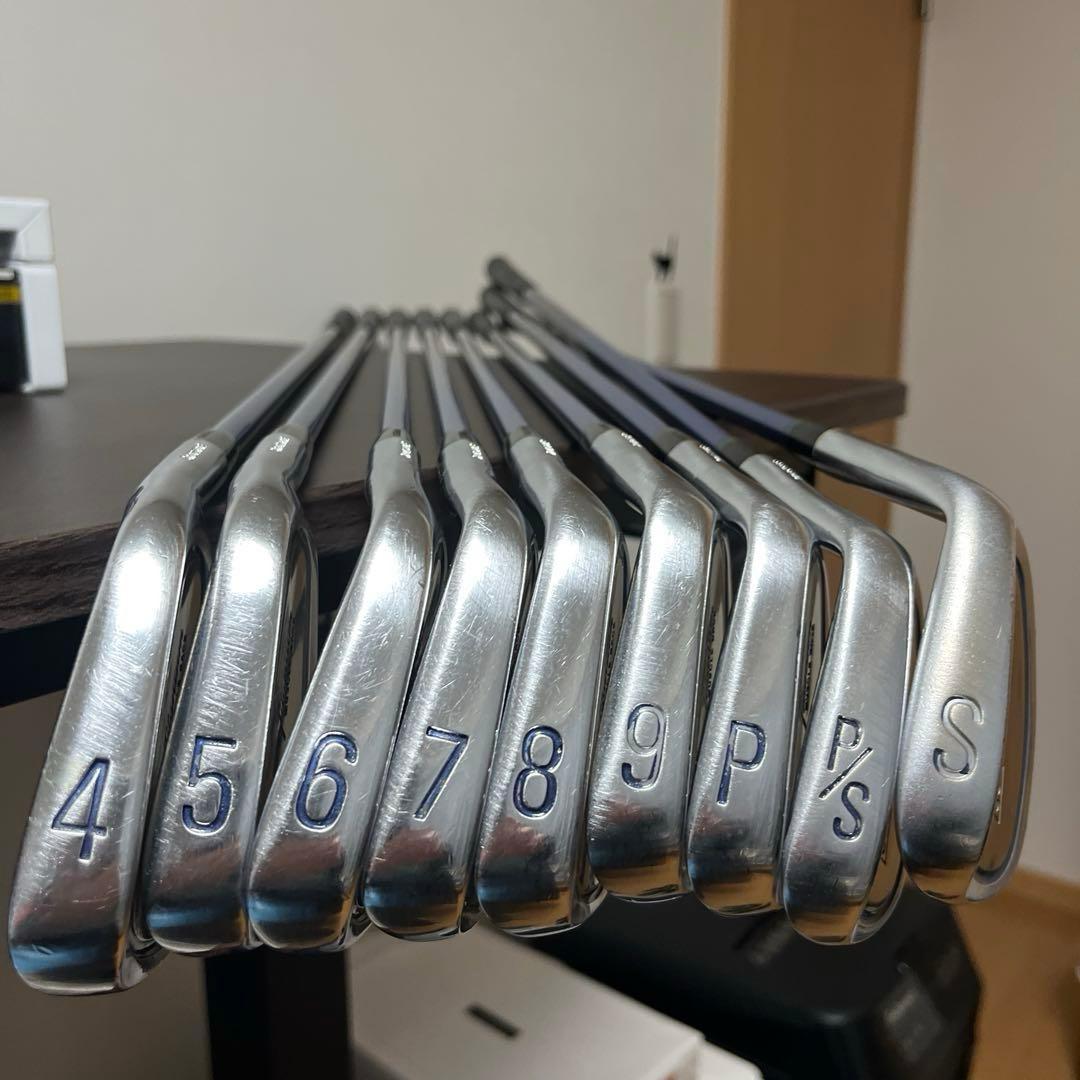 ｊｓチタンマッスルアイアン9本セット