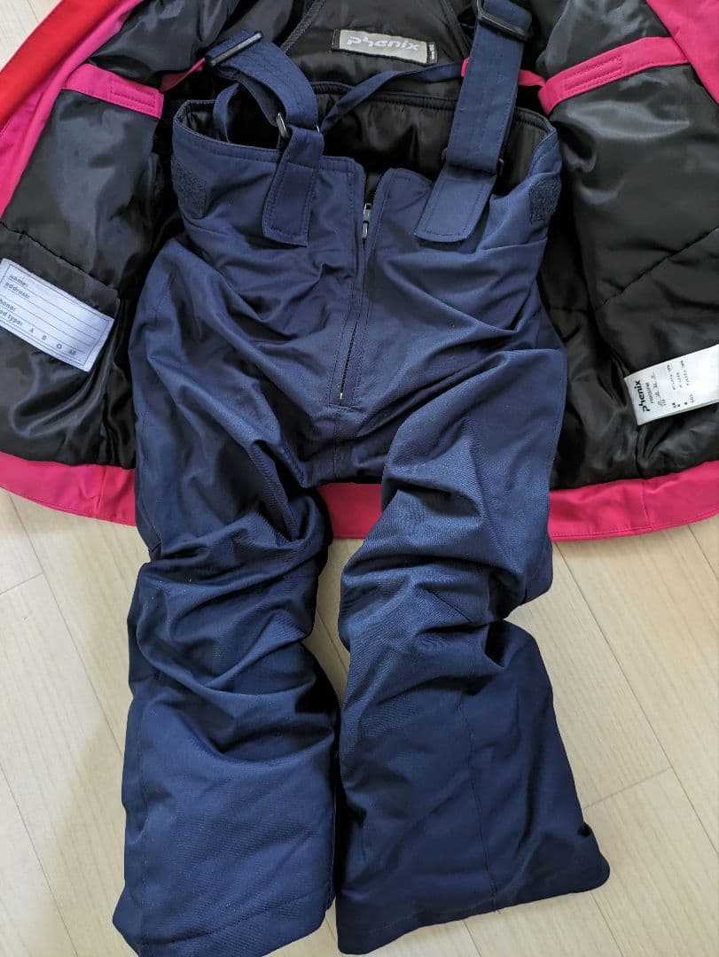 【記名なし&美品】バディスポーツ幼児園　スキーウェア　110cm