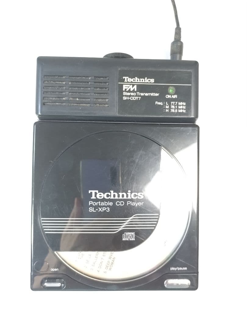 d*3様 Technics SL-XP3 SH-CDT7FMステレオトランスミッ