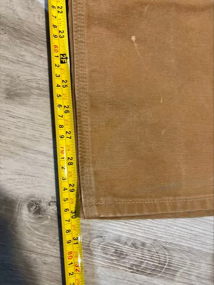 372 Carhartt B01 BRN USA製 ダブルニー ダックパンツ