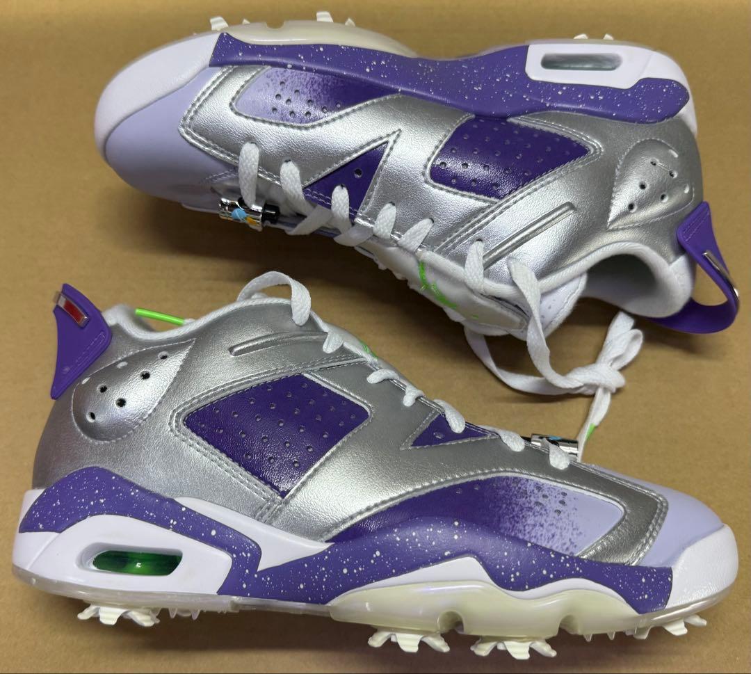 ナイキ エアジョーダン6 ロー AJ6 ゴルフ US Open 25.5cm