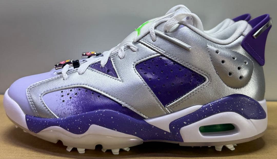 ナイキ エアジョーダン6 ロー AJ6 ゴルフ US Open 25.5cm