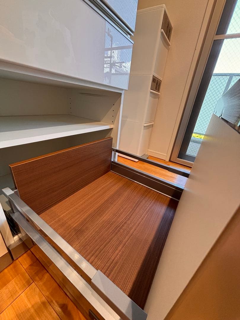 ちゃんちゃん【超美品】綾野製作所 アヤノ 160㎝幅 『収納力バツグン』