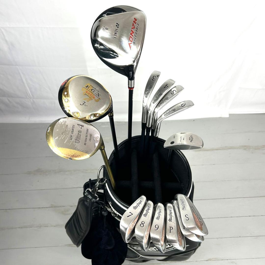 本格派 メンズゴルフクラブ 14本 フルセット ゴルフセット ダンロップ お試し