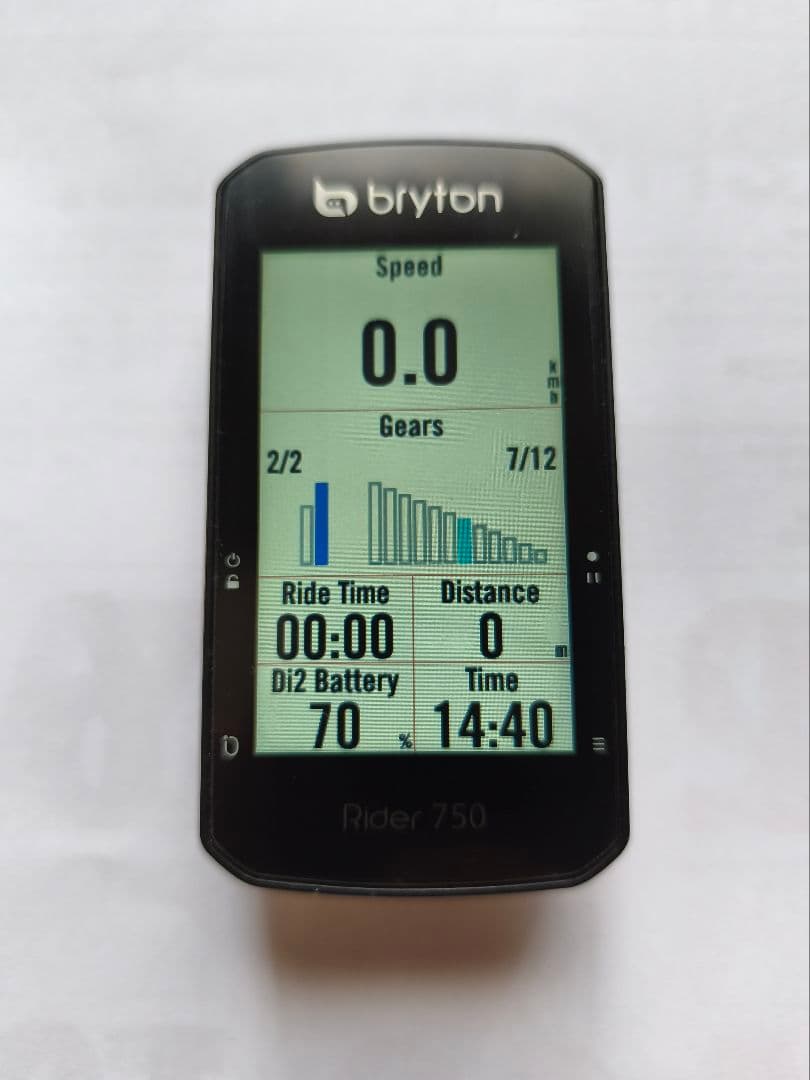 Bryton Rider 750 サイクルコンピューター 少し訳あり
