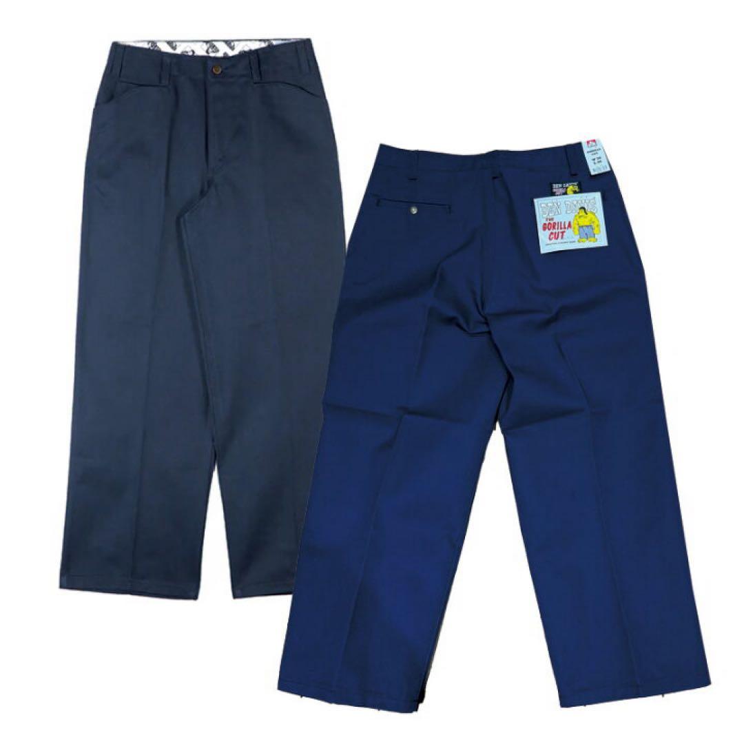 ベンデイビス　ゴリラカット　フリスコパンツ　ネイビー 34×30