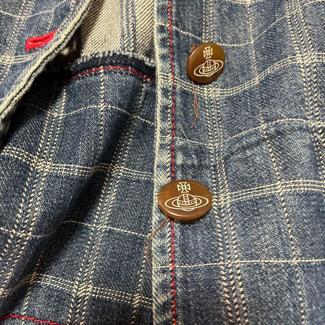 超希少 レッドVivienne Westwood ラブジャケット