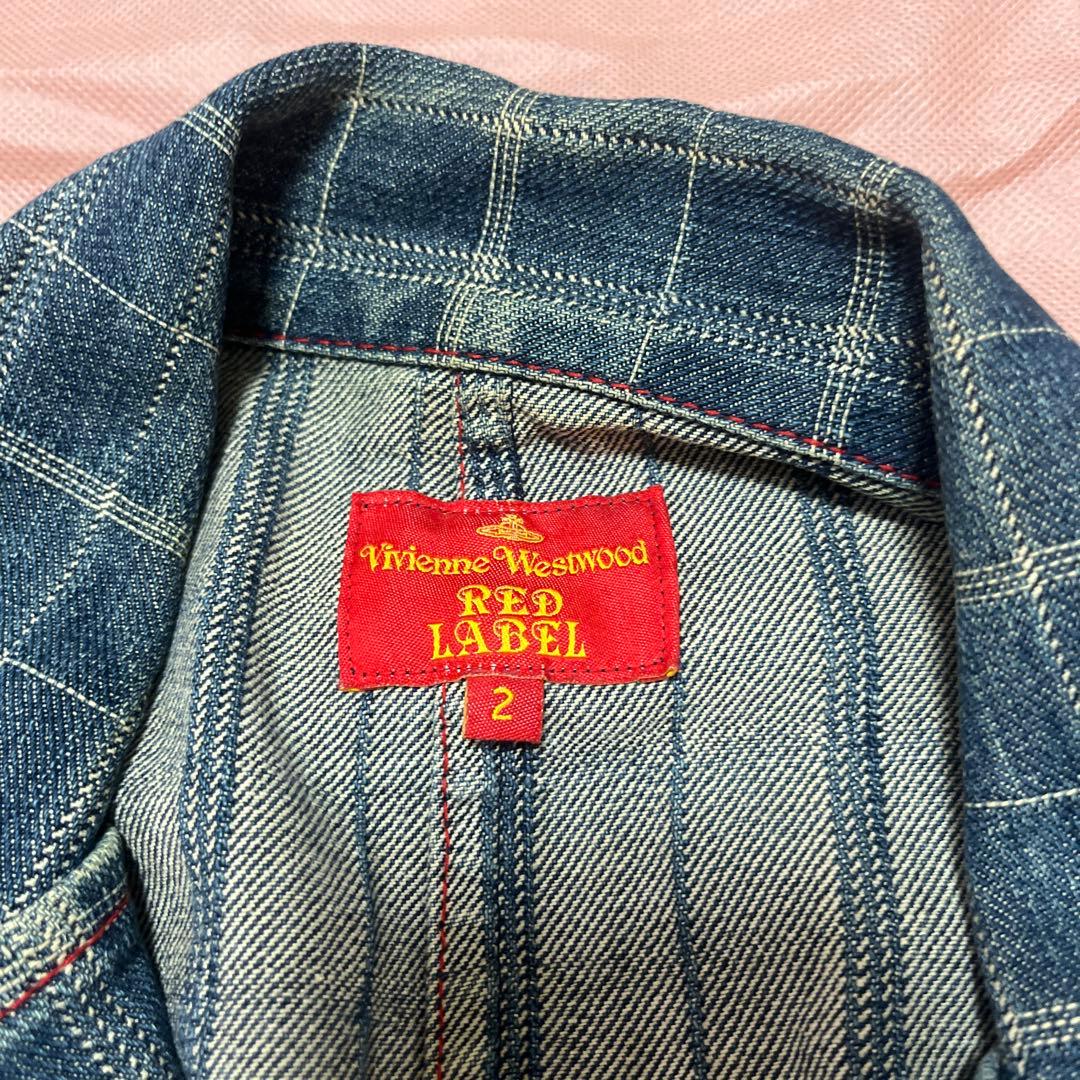 超希少 レッドVivienne Westwood ラブジャケット