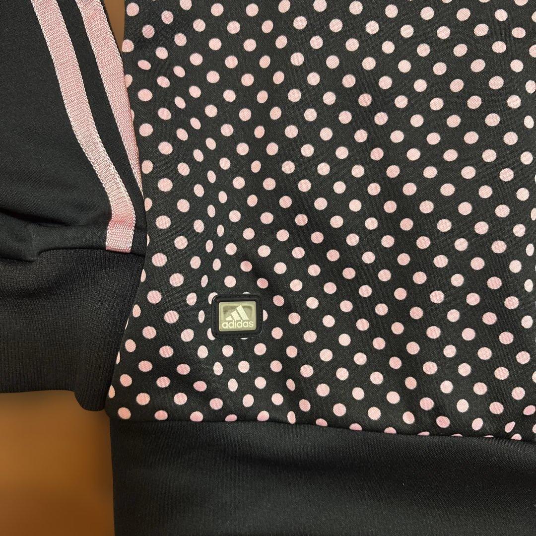 裕*様 adidas ドット ジャージ ピンク